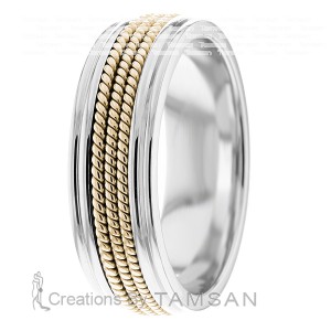 7mm Handmade Wedding Ring