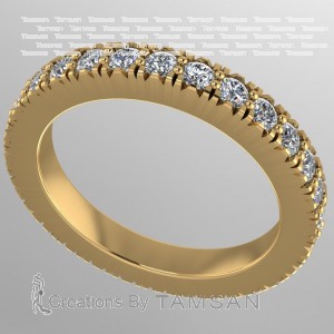 Diamond Eternity Ring 0.95Ctw