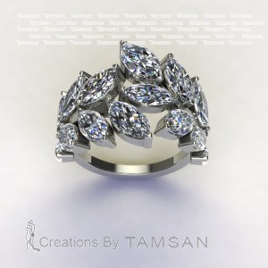 Diamond Anniversary Ring 5.75Ctw