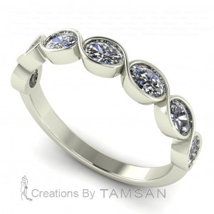 Diamond Anniversary Ring 0.50Ctw