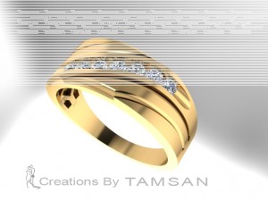 Curved Channel Tapered Band