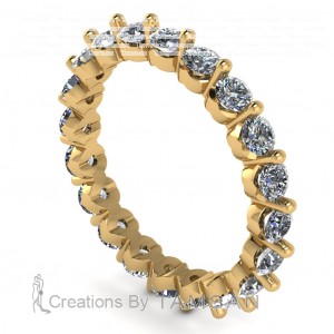 Diamond Round Cut Eternity Ring 1.50Ctw