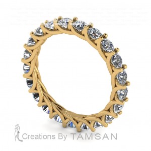 Diamond Round Cut Eternity Ring 1.85Ctw