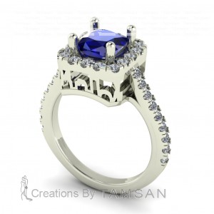 Skyline Gallery Engagement Ring