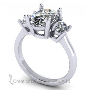 Oval Engagement Ring