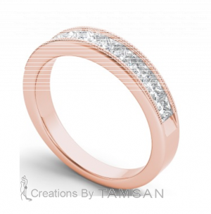 Diamond Princess Anniversary Ring 1Ctw