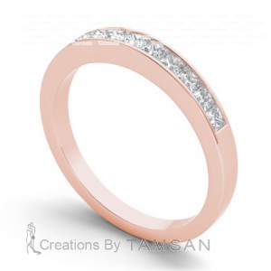 Diamond Princess Anniversary Ring 0.65Ctw