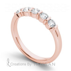 Diamond Anniversary Ring 0.55Ctw