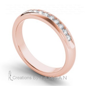 Diamond Round Cut Anniversary Ring 0.30Ctw