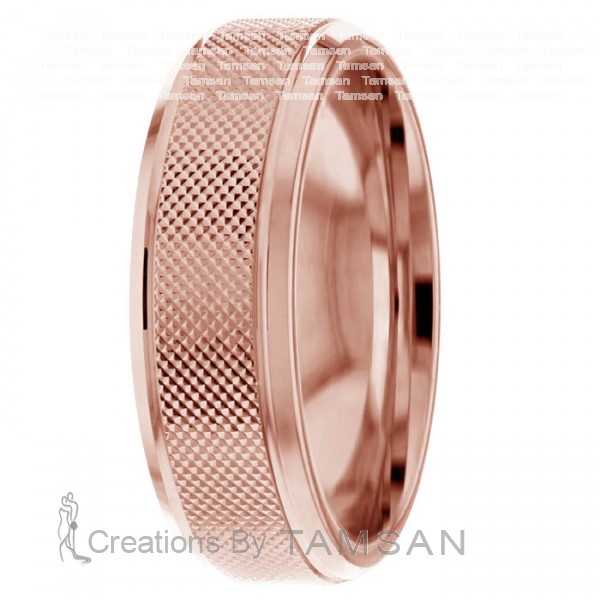 Diamond Cut Wedding Ring DC8442
