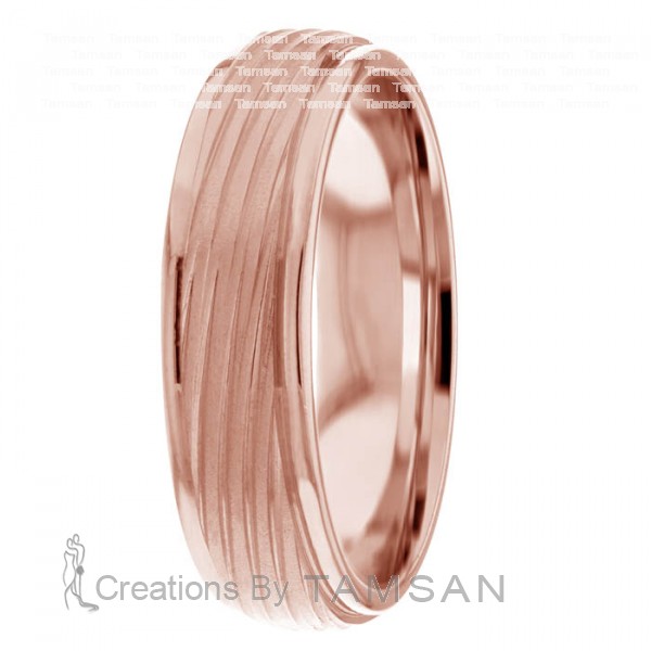Diamond Cut Wedding Ring DC8479