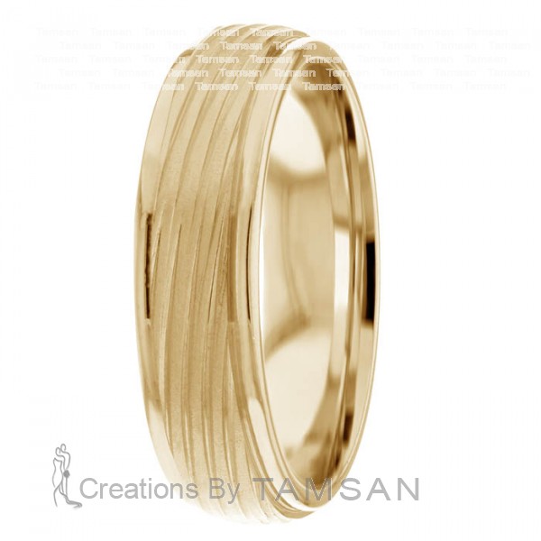 Diamond Cut Wedding Ring DC8479