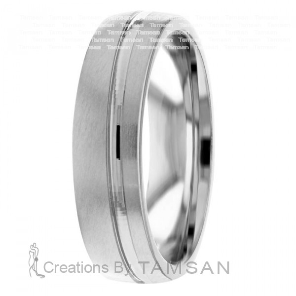 Diamond Cut Wedding Ring DC8480