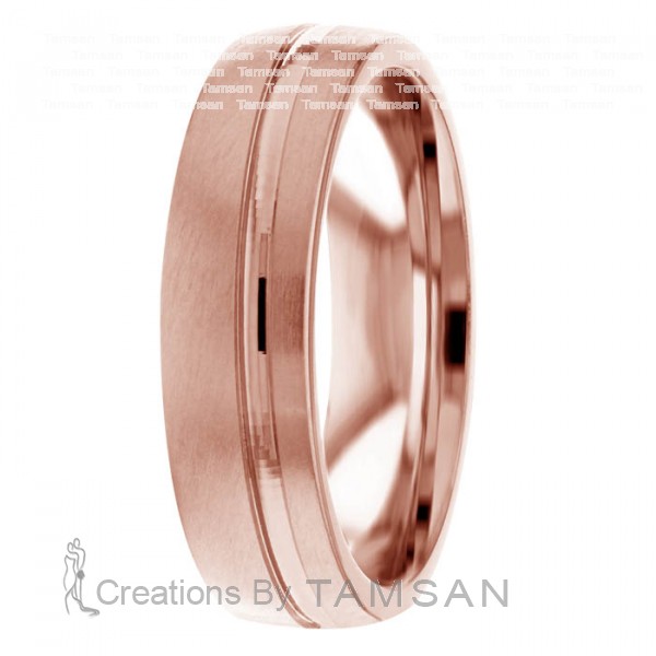 Diamond Cut Wedding Ring DC8480