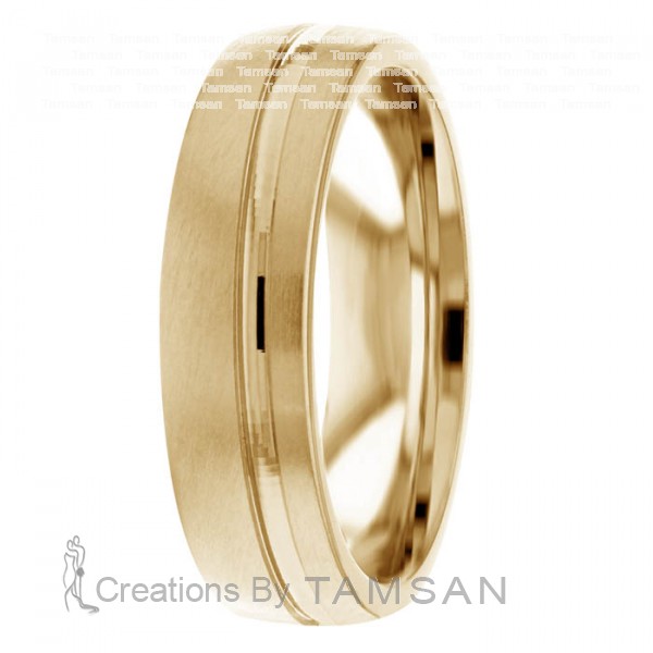 Diamond Cut Wedding Ring DC8480
