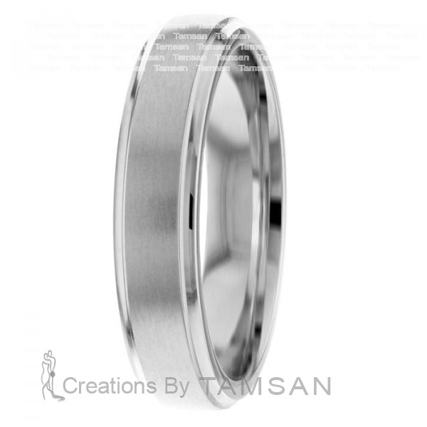 Diamond Cut Wedding Ring DC8487