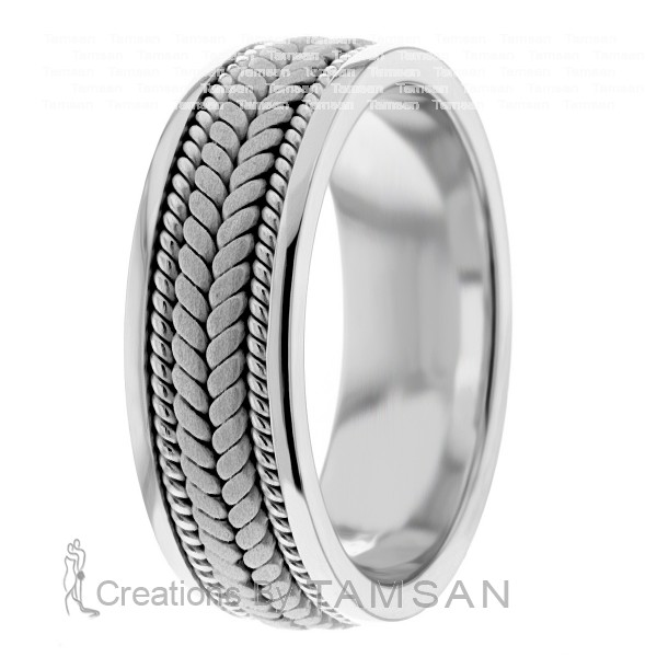 8mm Comfort Fit Ring HM7017