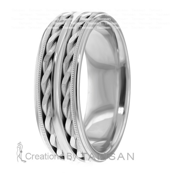 Handmade Wedding Ring HM7058