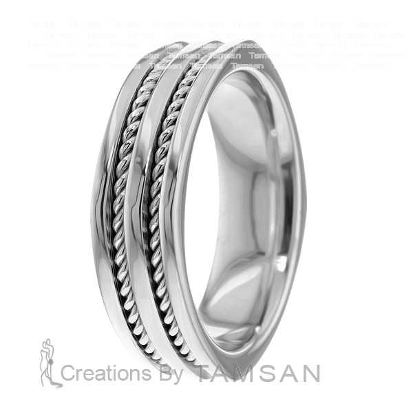 Square Wedding Ring HM7065