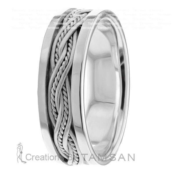 Braided Wedding Ring HM7076