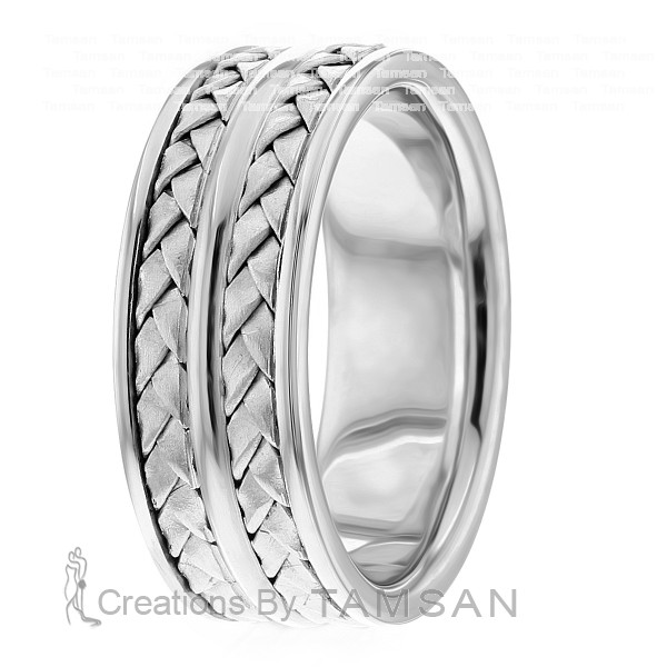 Double Braid Wedding Band HM7157