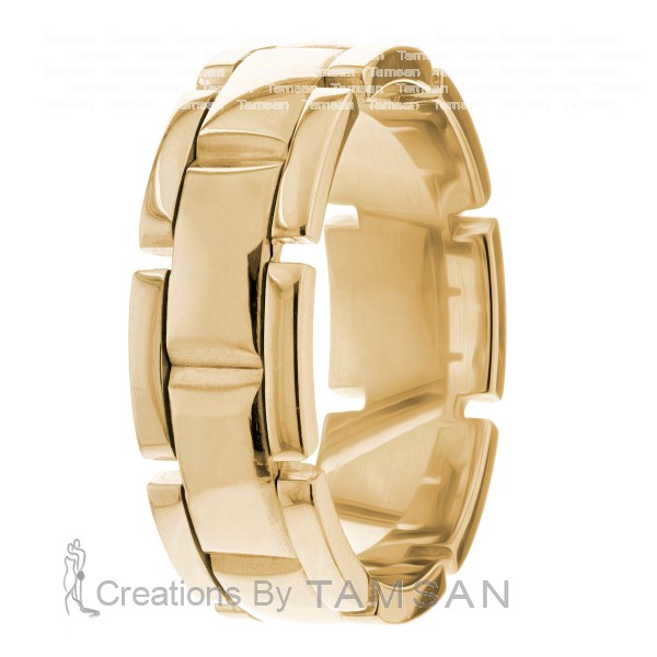 Low Dome Handmade Wedding Band HM177163 | Creations By Tamsan Low Dome Handmade Wedding Band HM177163 | Creations By Tamsan