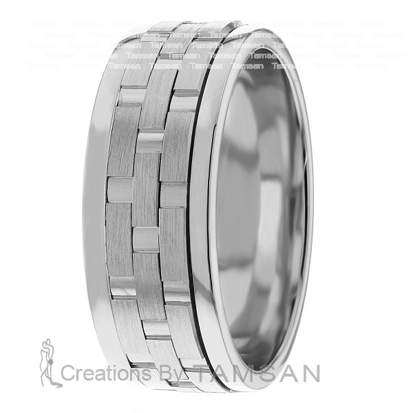 Hand Crafted Wedding Ring HM7189