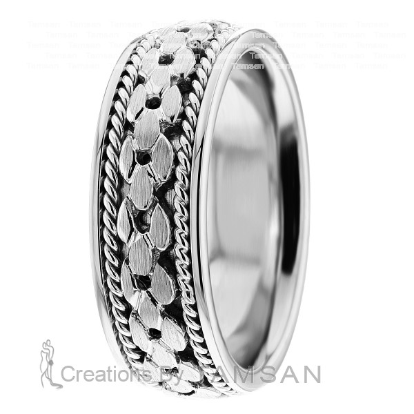 Handmade Wedding Band HM7193
