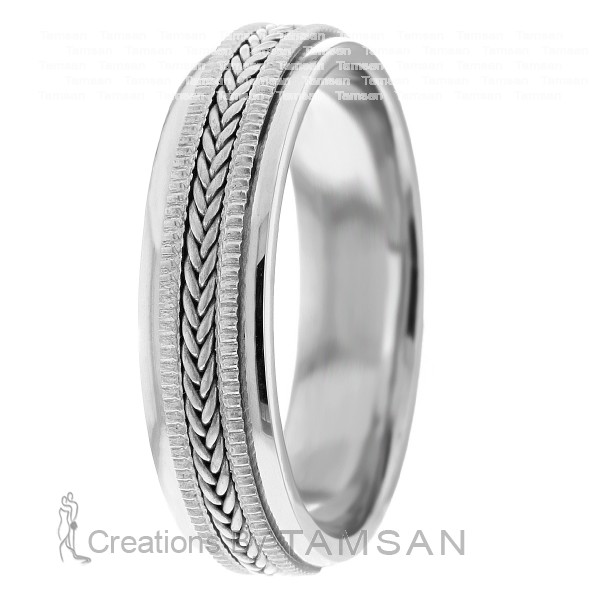 Handmade Wedding Ring HM7203