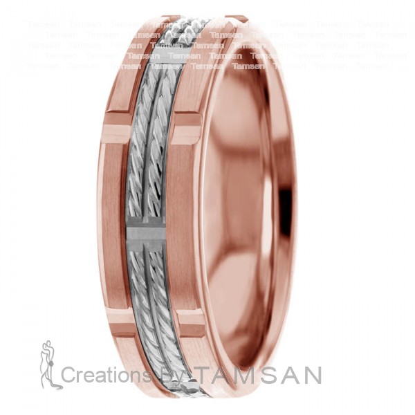 Handmade Wedding Ring HM7211