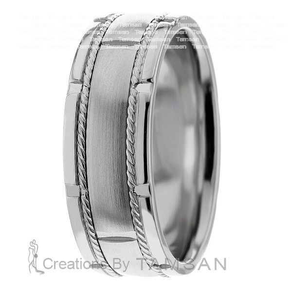 Ropes Wedding Band HM8311