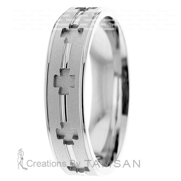 Religious Wedding Bands RR2595