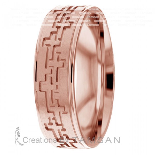 Religious Wedding Ring RR2596