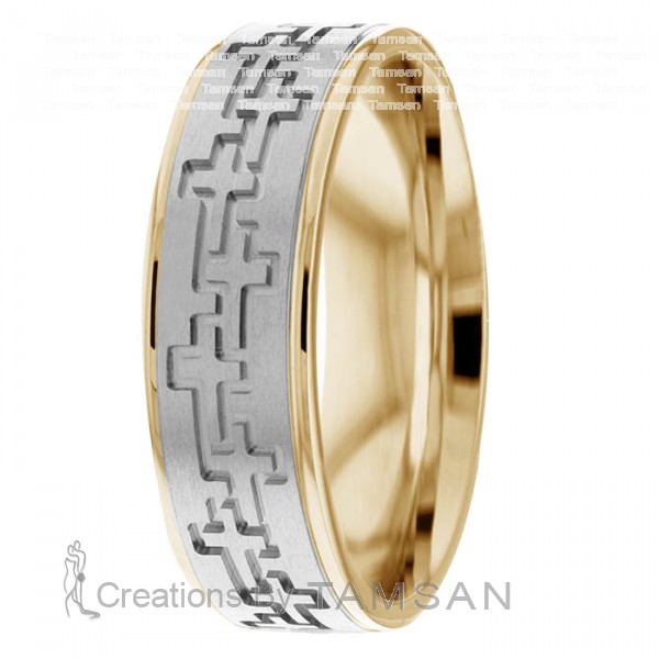 Religious Wedding Ring RR2596